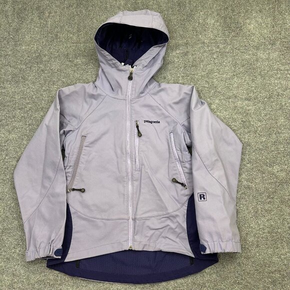 Patagonia Women's Dimension Regulator Jacket Small Purple Full Zip Hooded - Picture 1 of 13